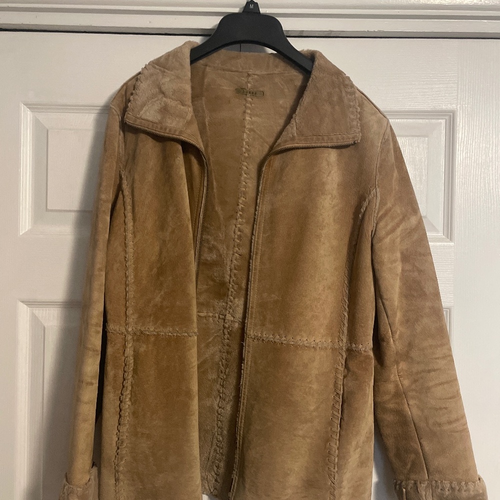 Womens Guess suede jacket